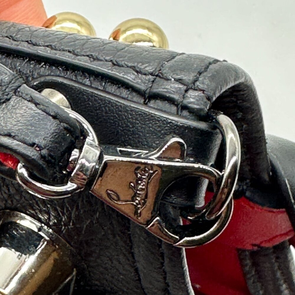 Christian Louboutin Black and Gold Crossbody Bag - Picture 15 of 16